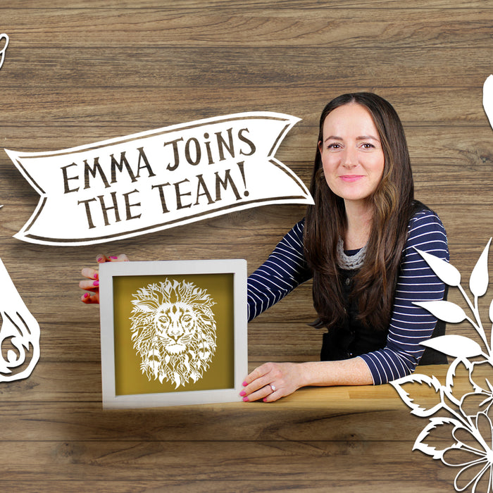 Paper Cutting artist Emma Boyes joins the team!