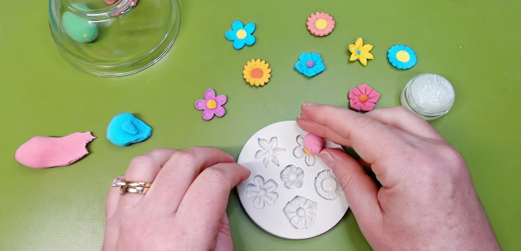 How To Use Air Dry Clay In Moulds