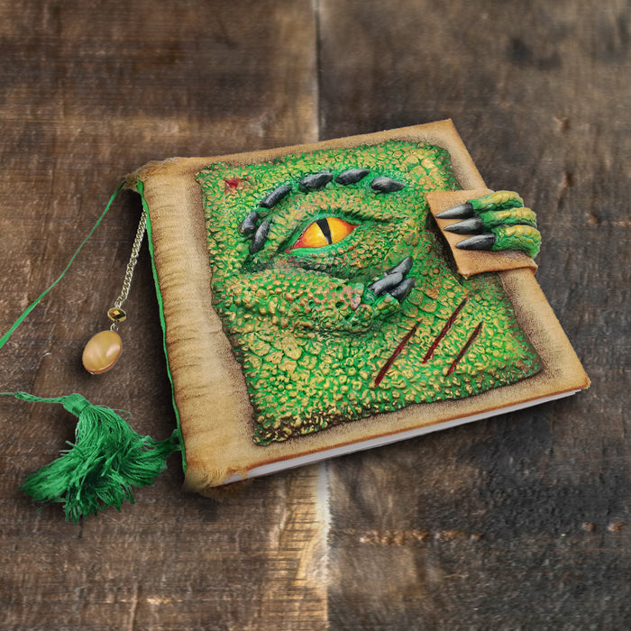 Make a fantasy dragon journal