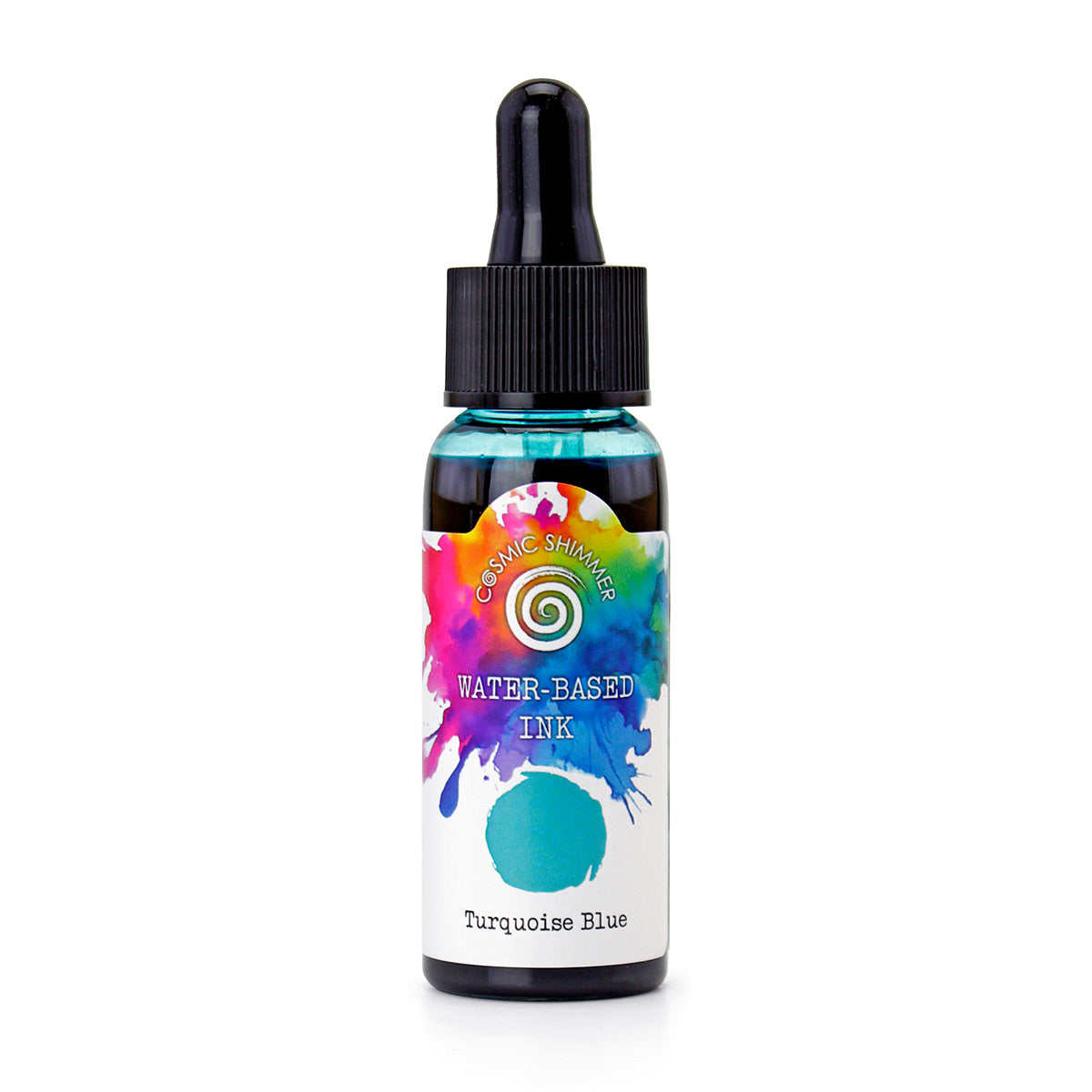 Cosmic Shimmer Turquoise Blue Water-Based Ink 29ml