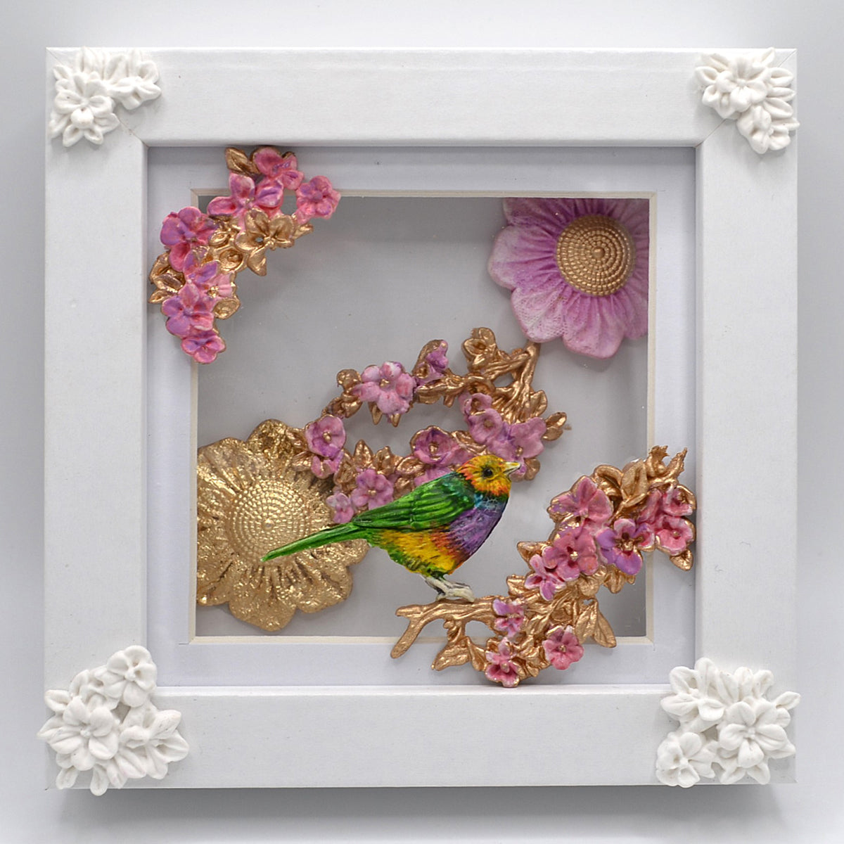 Blossoms & Birds Silicone Mould