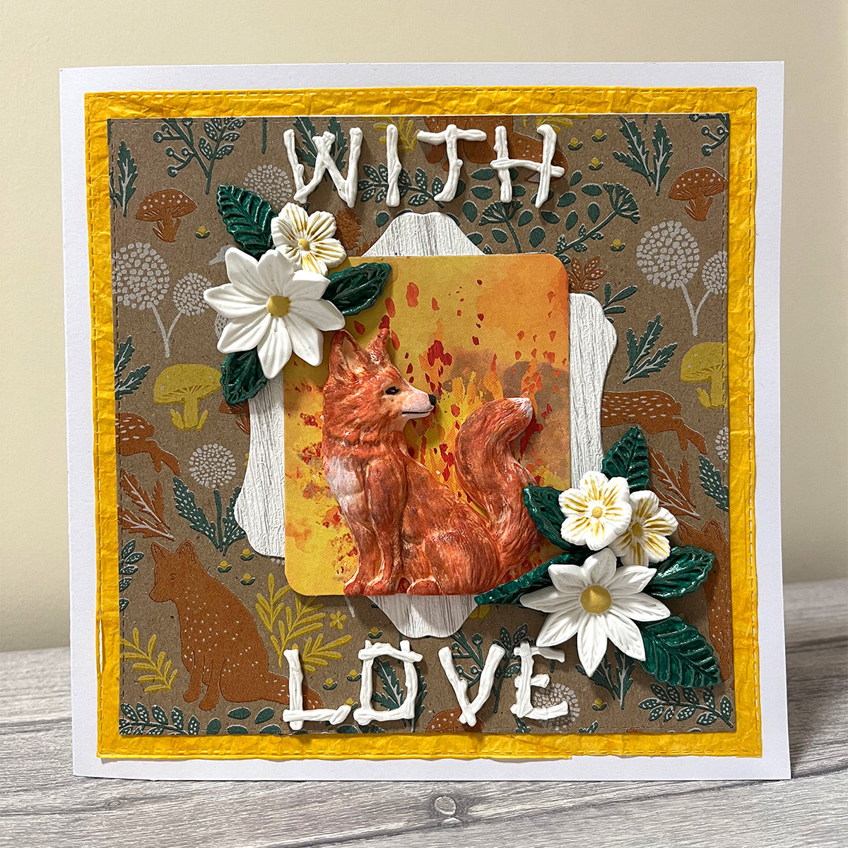 Fox and Cub Silicone Mould