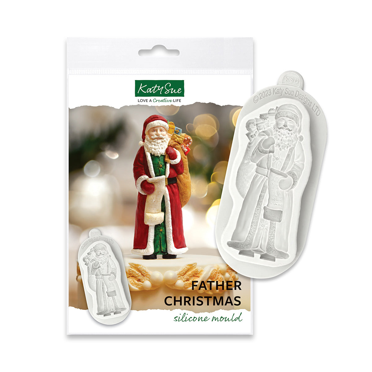 Father Christmas Silicone Mould