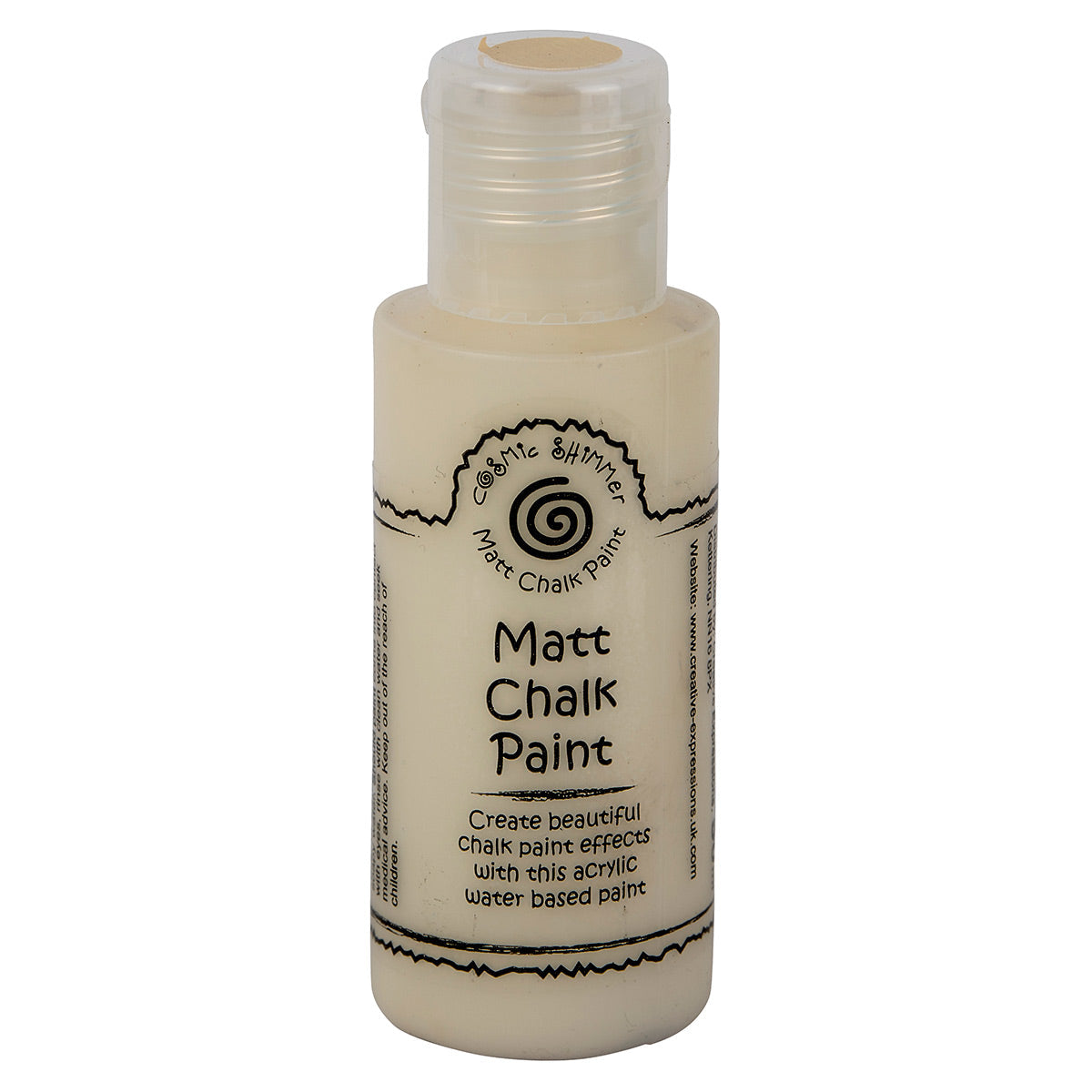 Cosmic Shimmer Matt Chalk Paint Natural Stone 50ml
