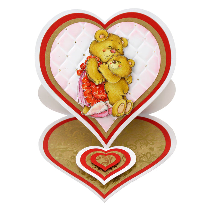 Die Cut Decoupage – Cute & Cuddly Bears (pack of 3)
