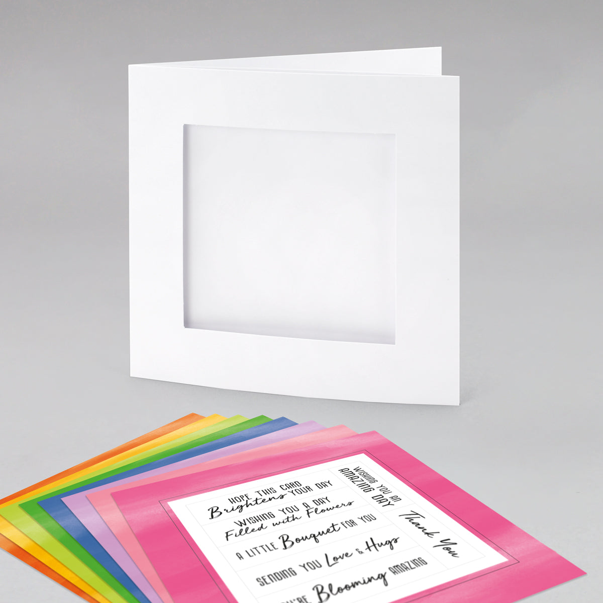 Floral Letter Paper Quilling Card Kit (choose a letter)