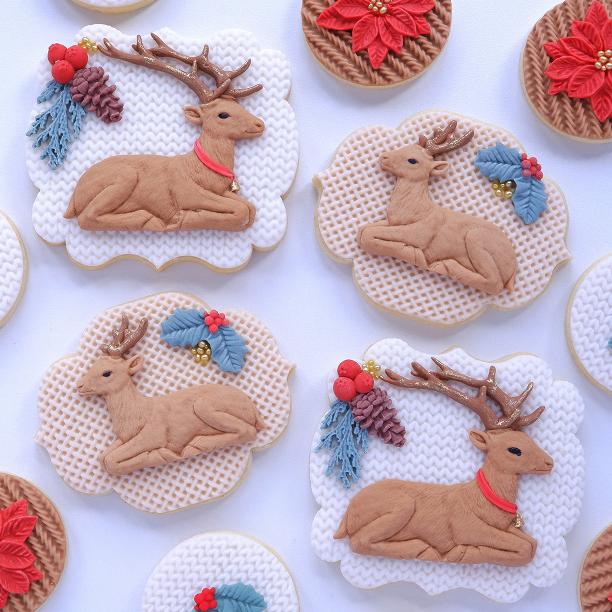 Sitting Reindeer Silicone Mould