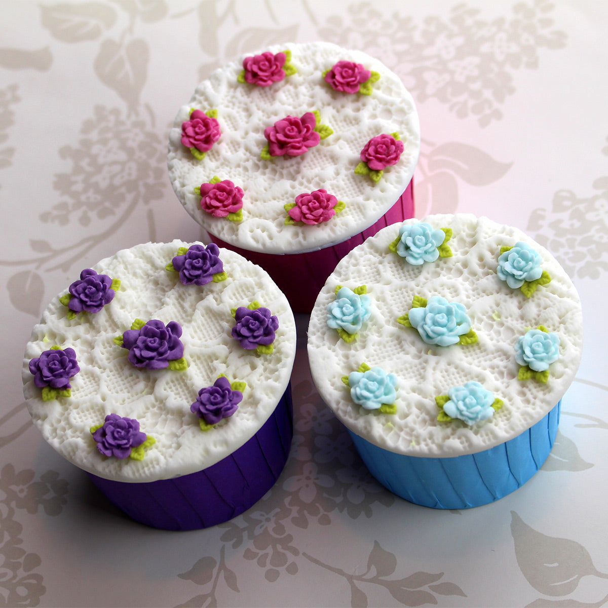 Rose Medley Silicone Mould