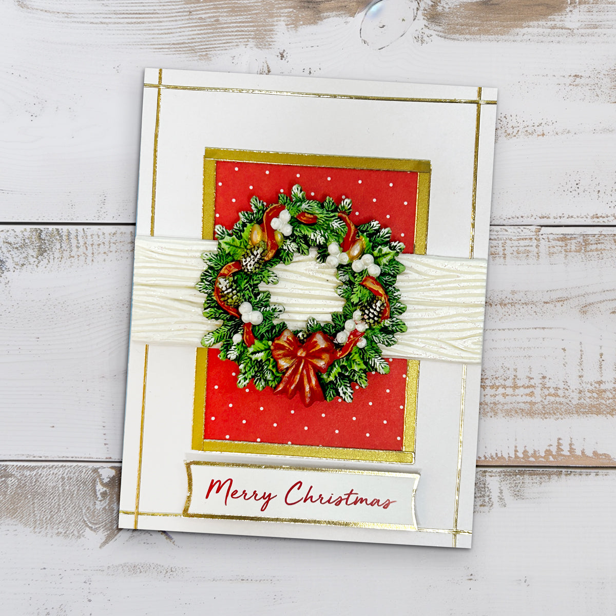 Christmas Wreath Silicone Mould