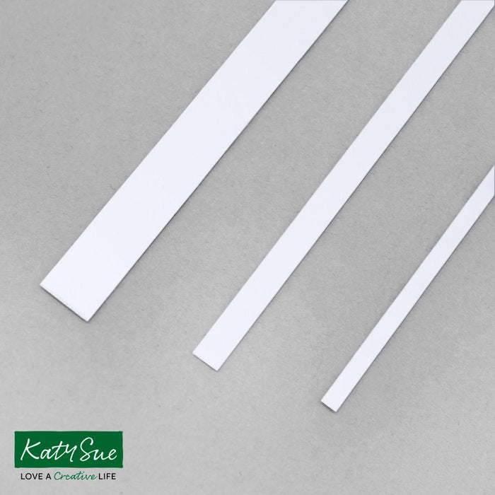 Ultra White 5mm Single Colour Quilling Strips (pack of 100)