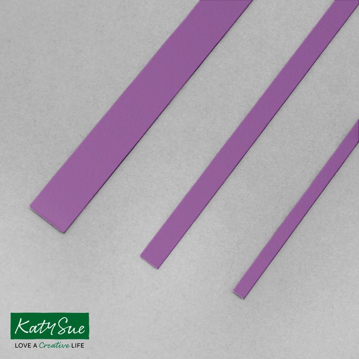 Purple 10mm Single Colour Quilling Strips (pack of 100)