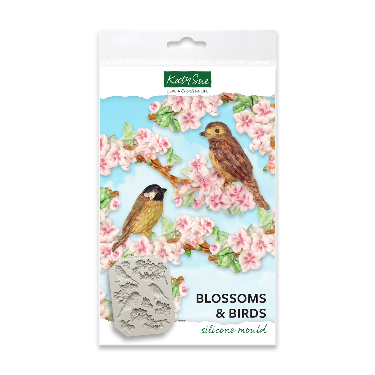 Blossoms & Birds Silicone Mould