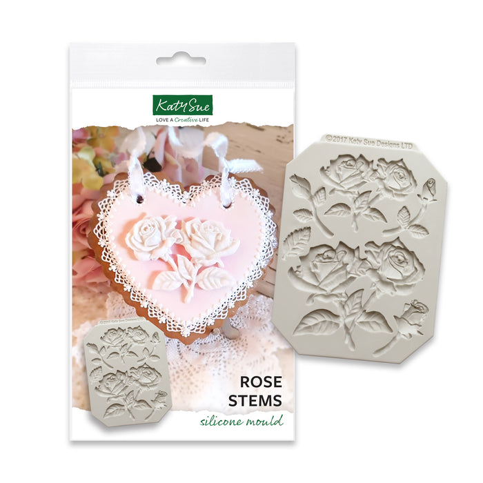 Rose Stems Silicone Mould