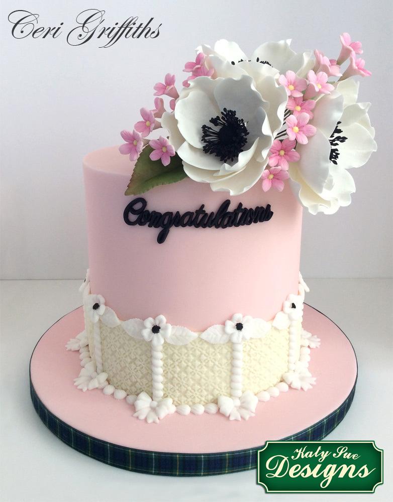 CD - An idea using the Flowers Silicone Mould product