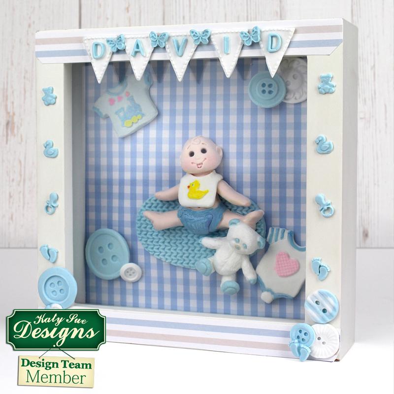 C - Alphabet bunting craft mould