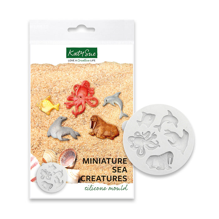 Miniature Sea Creatures Silicone Mould