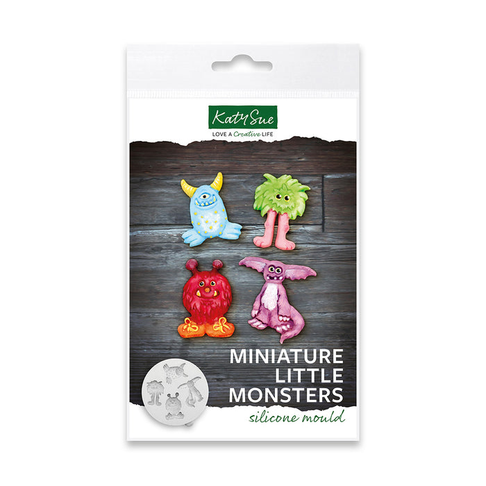 Miniature Little Monsters Silicone Mould