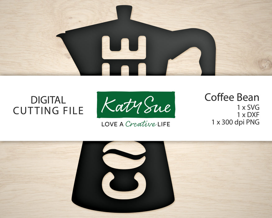 Coffee Bean | Digital Cutting File