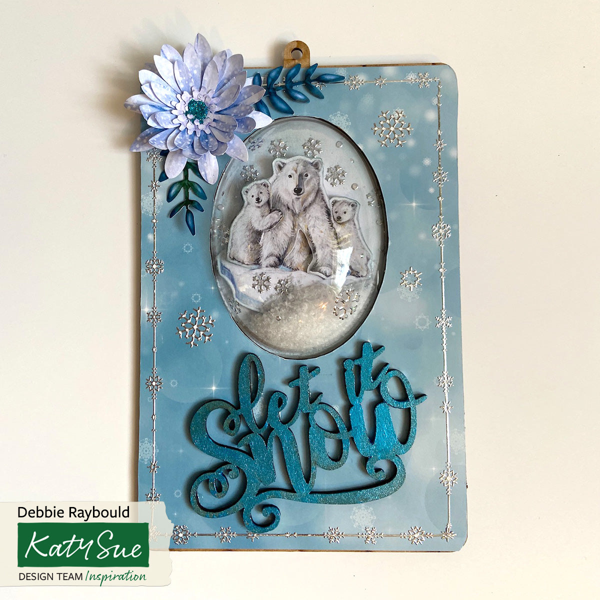 Icy Watercolour Die Cut Flowers & Leaves, 12 sheets