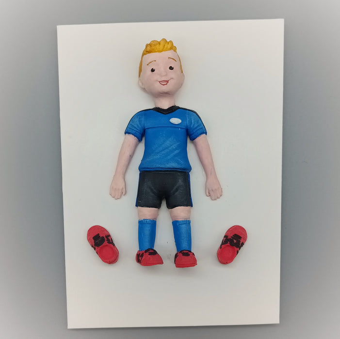 Footballer Posable Arms Silicone Mould