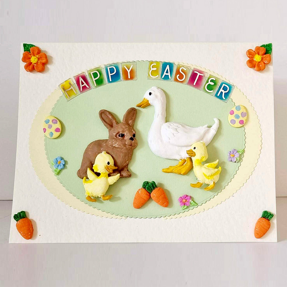 Mother Duck and Ducklings Silicone Mould