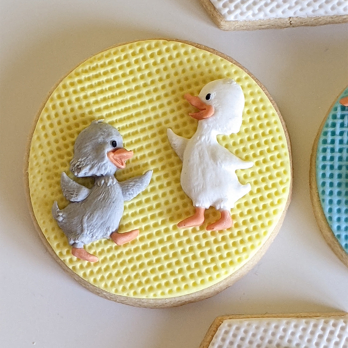 Mother Duck and Ducklings Silicone Mould