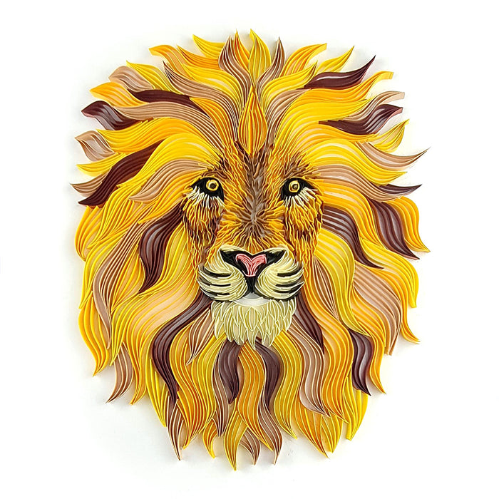 Lion Quilling Template Kit