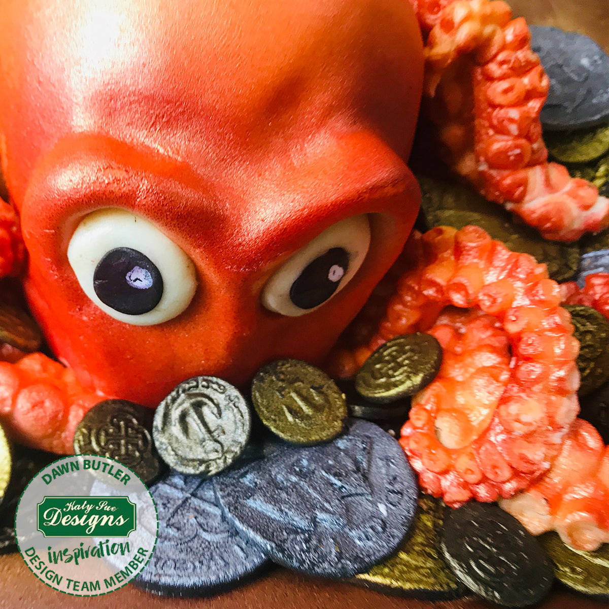 Treasure Coins Silicone Mould