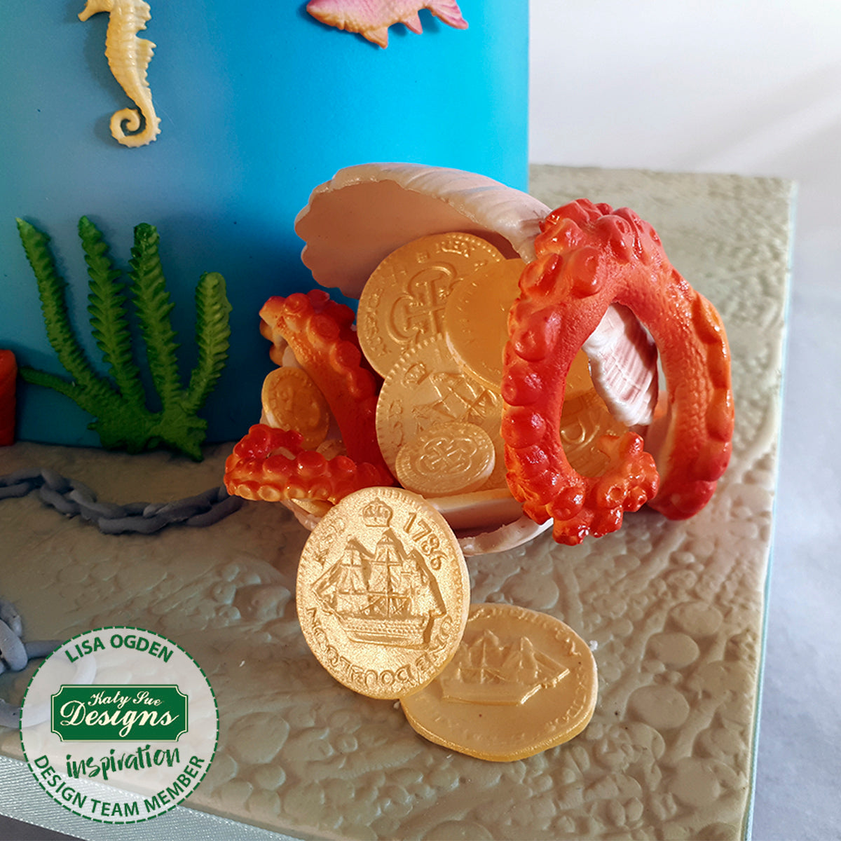 Treasure Coins Silicone Mould