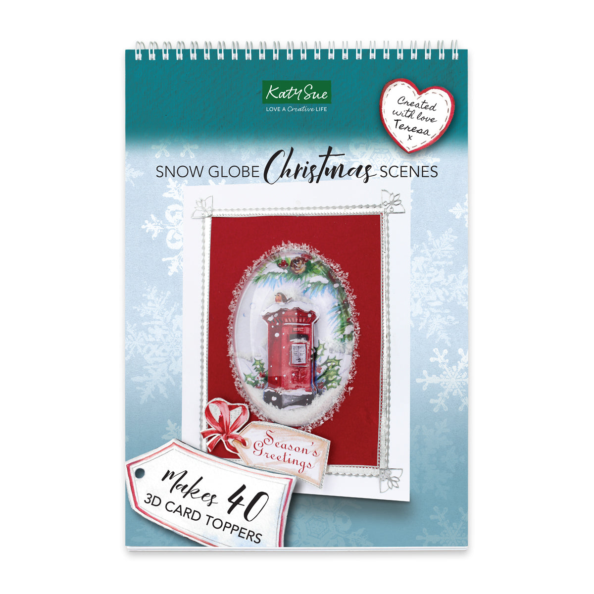 Snow Globe Christmas Scenes | Paper Craft Pad (Not Die Cut)