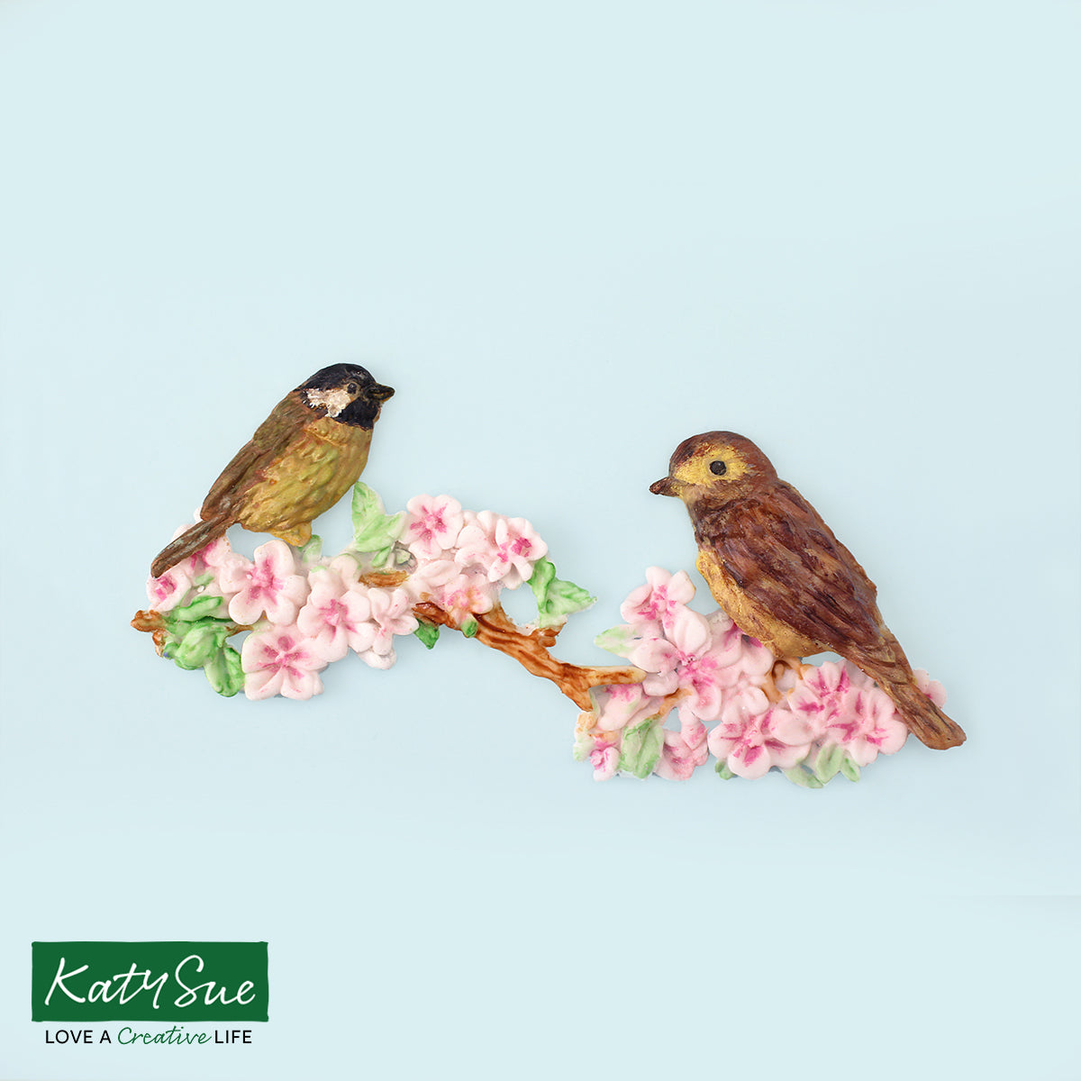 Blossoms & Birds Silicone Mould