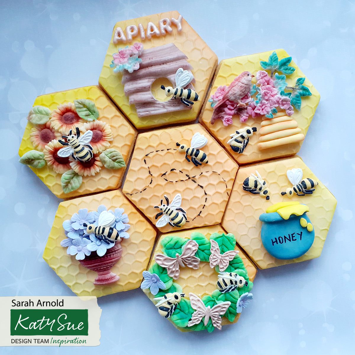 Blossoms & Birds Silicone Mould