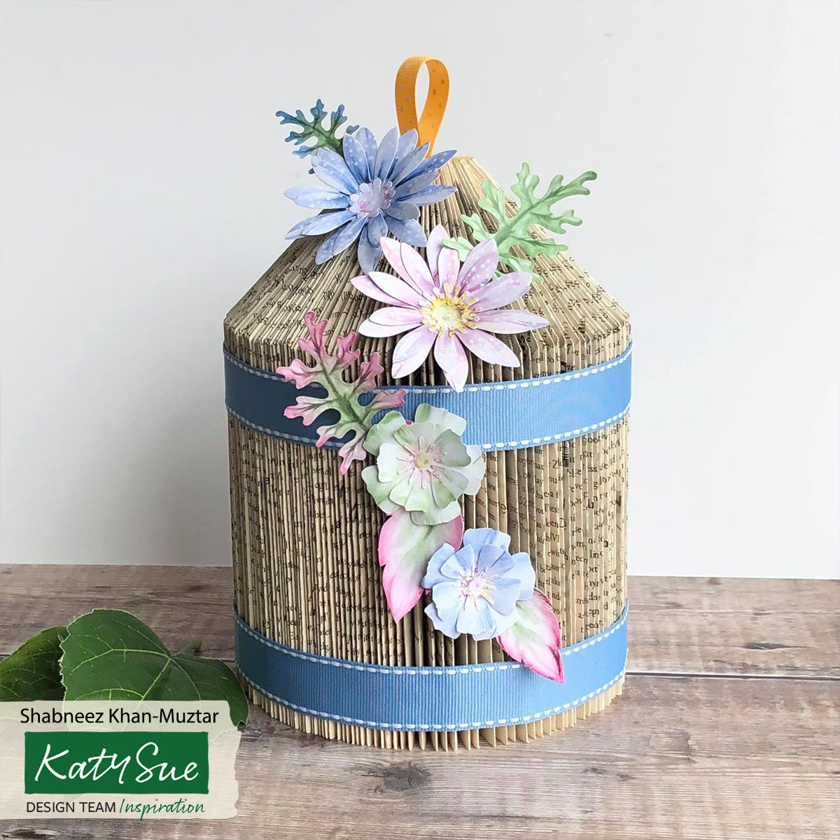 Icy Watercolour Die Cut Flowers & Leaves, 12 sheets