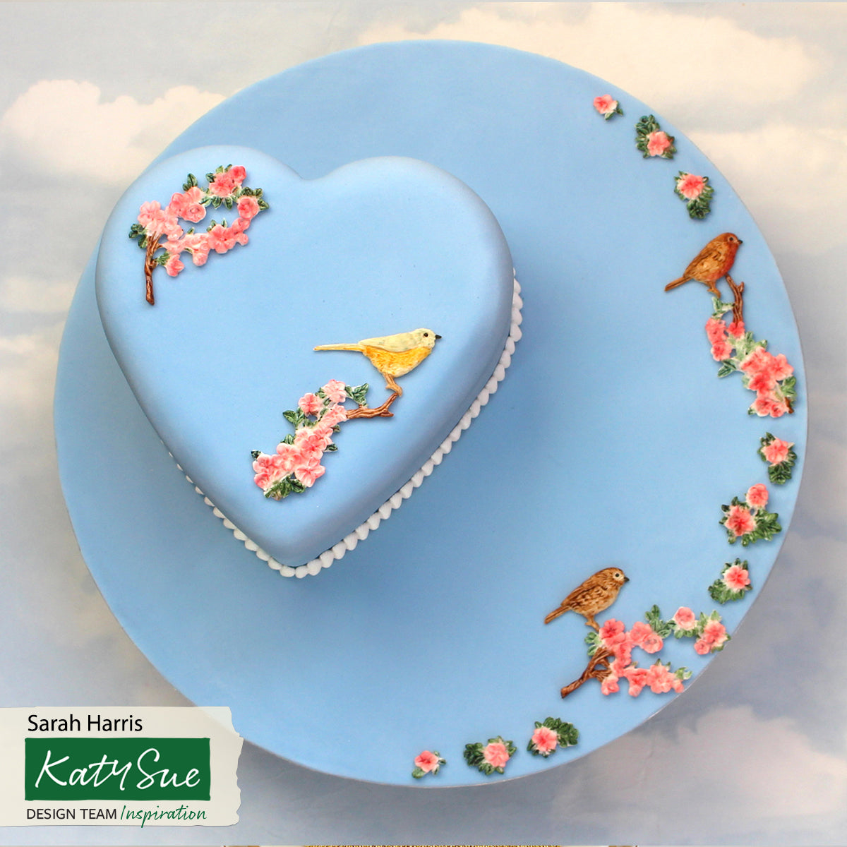 Blossoms & Birds Silicone Mould