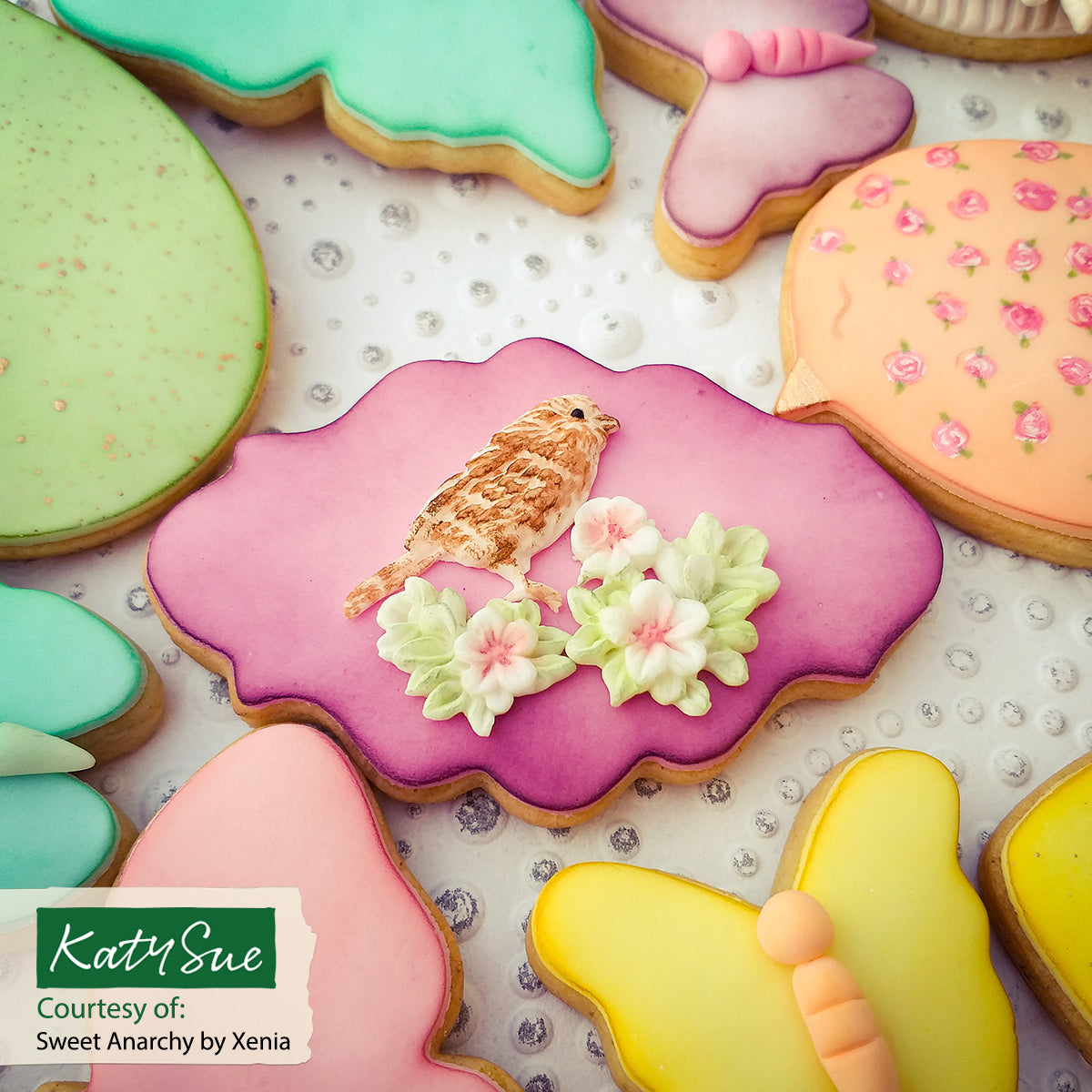 Blossoms & Birds Silicone Mould