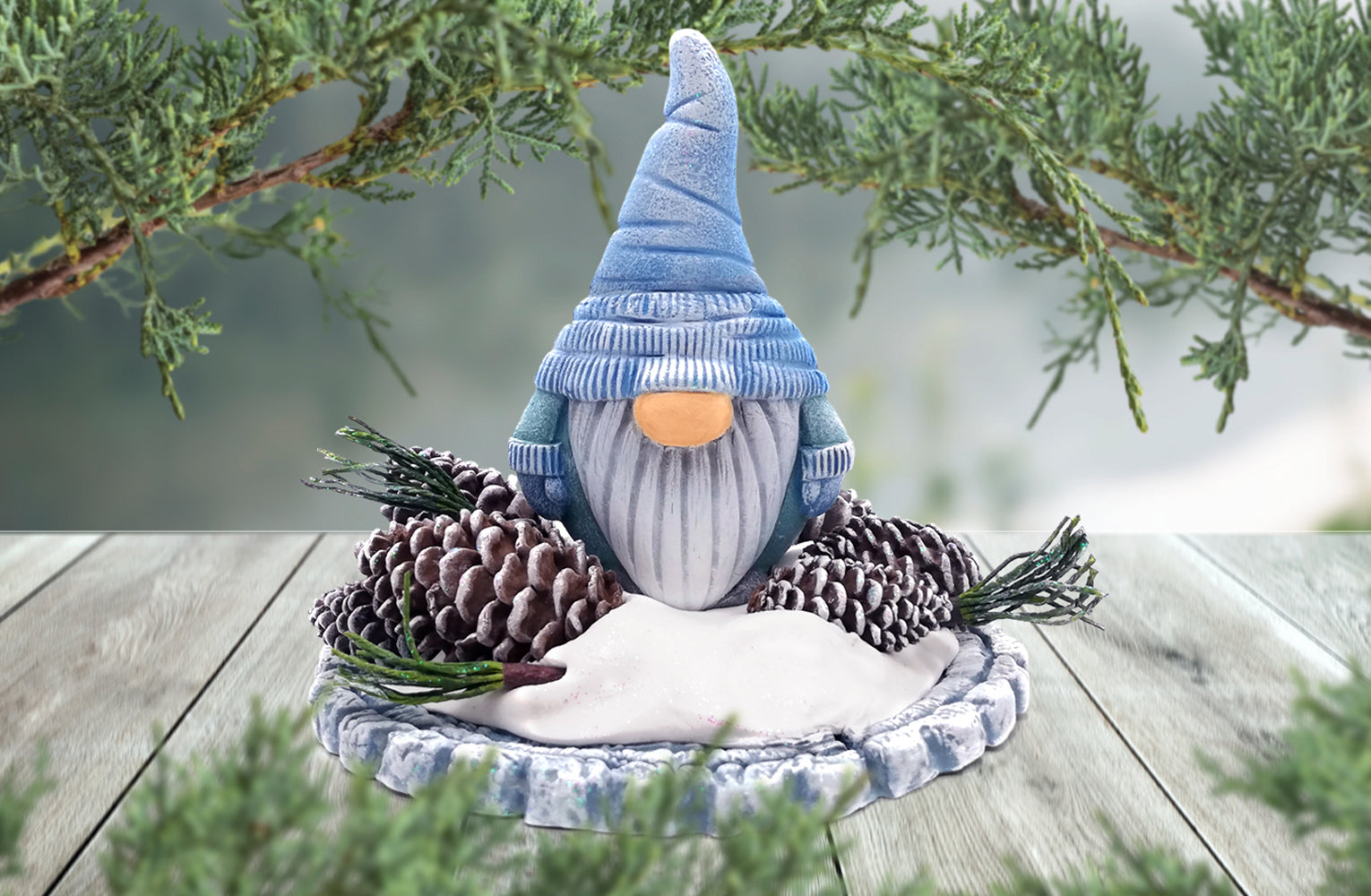 Winter Gnomes: make an enchanting decoration