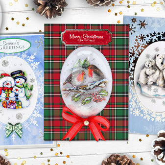 Make your Own Snow Globe Christmas Cards