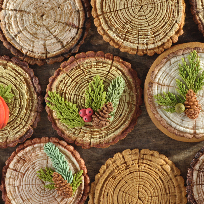 Rustic Log Slice Cookies by Chef Nicholas Lodge