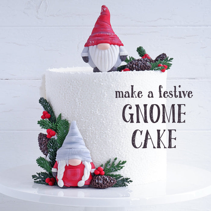 Festive Cake Decorating with Gnome Moulds: Elves, Gonks & Folklore-Inspired Charm