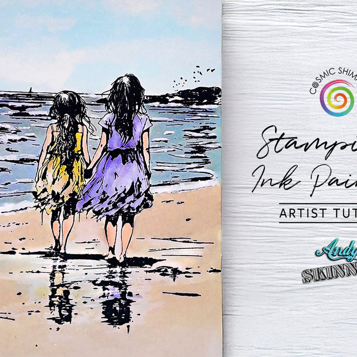 Stamping & Ink Painting: Andy Skinner's Our Favourite Place Stamp Tutorial