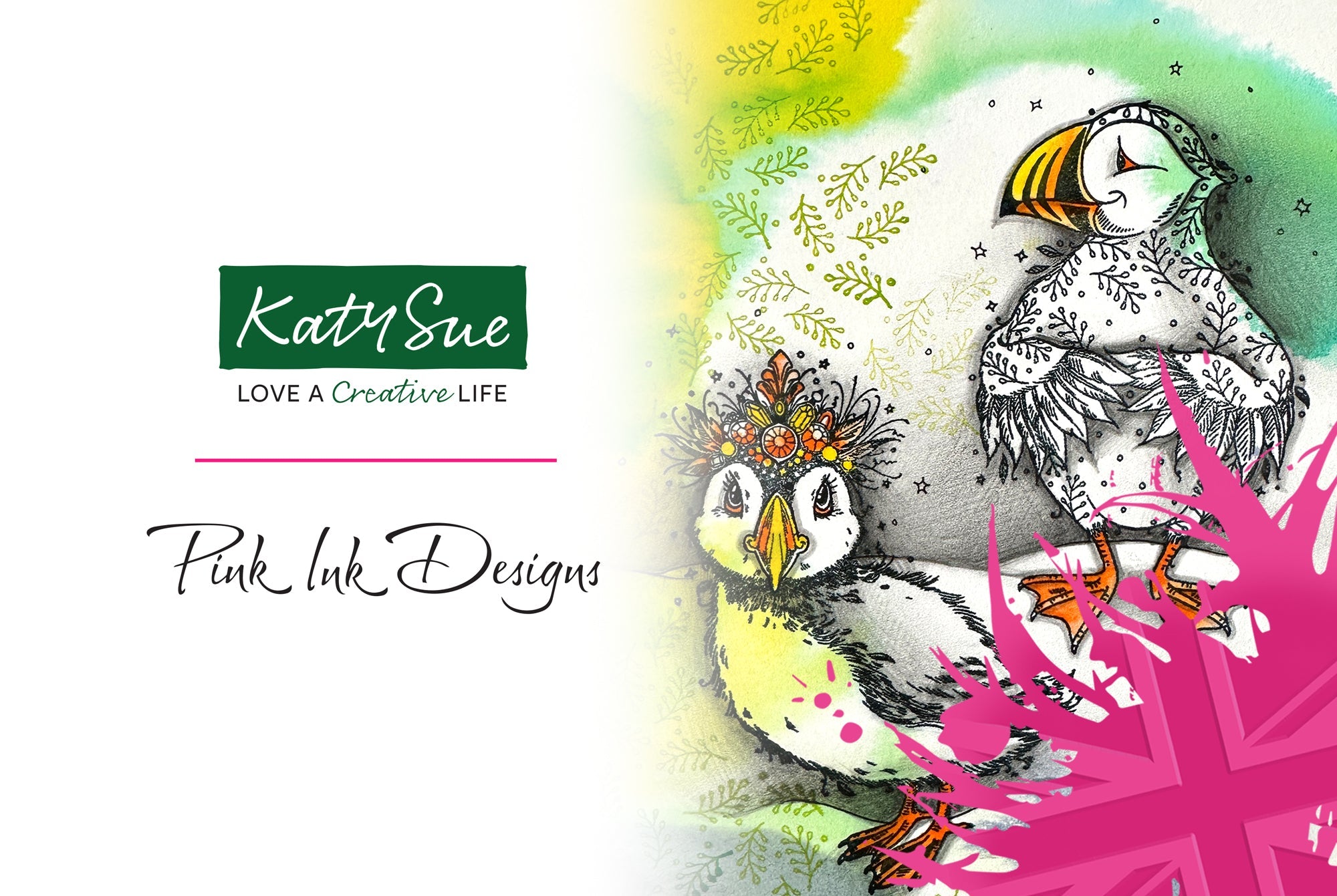 Katy Sue Welcomes Pink Ink Designs