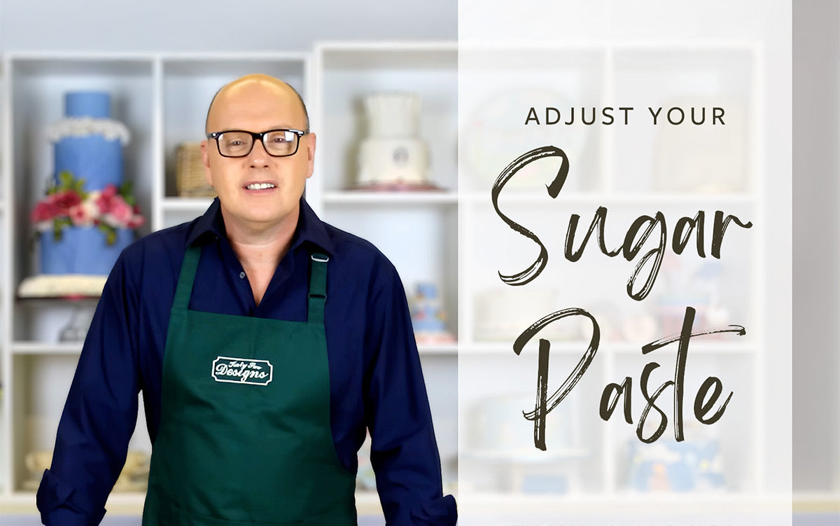 Adjust Your Sugar Paste For Perfect Moulded Cake Decorations