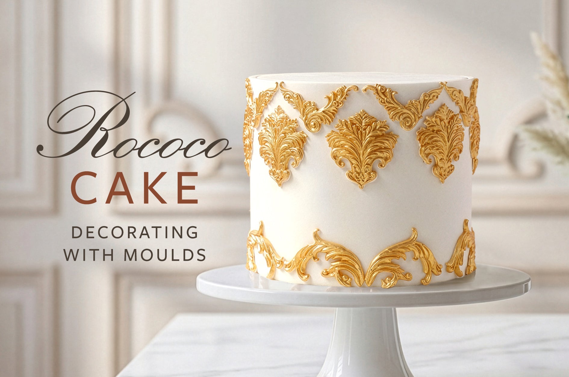 Rococo Style Cake Decorating