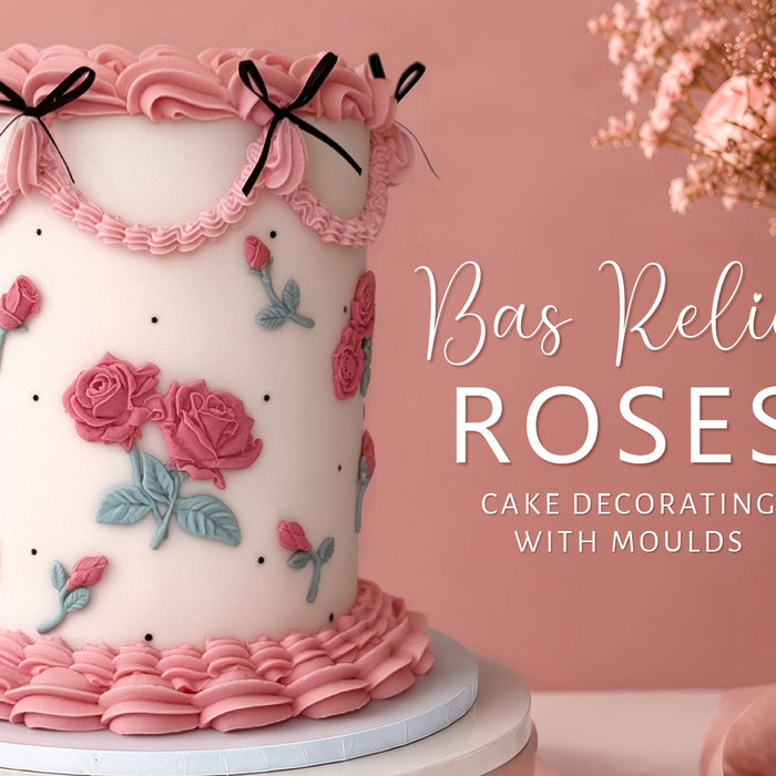 How to Decorate a Beautiful Vintage Rose Cake