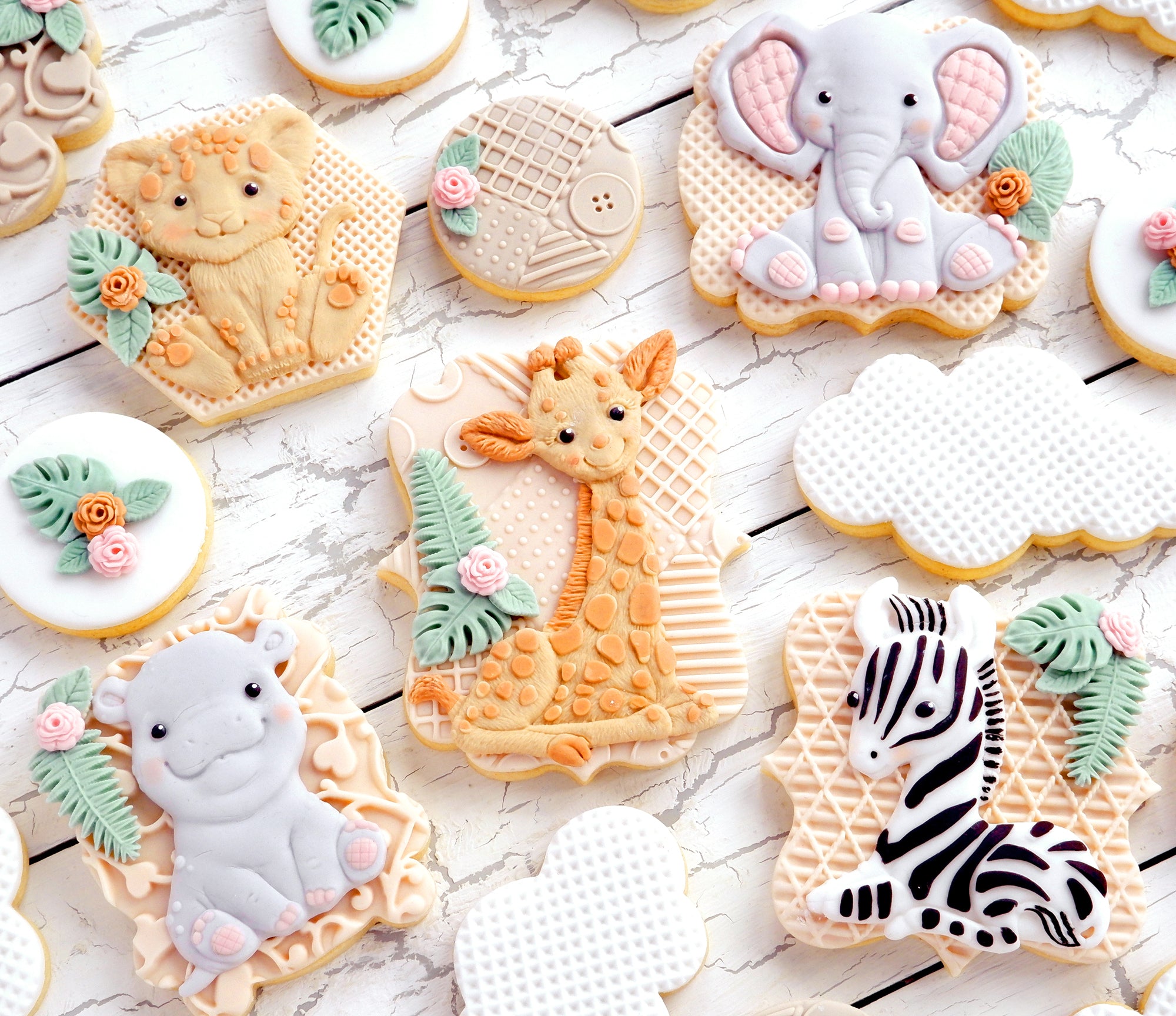 Sweet Safari Silicone Moulds