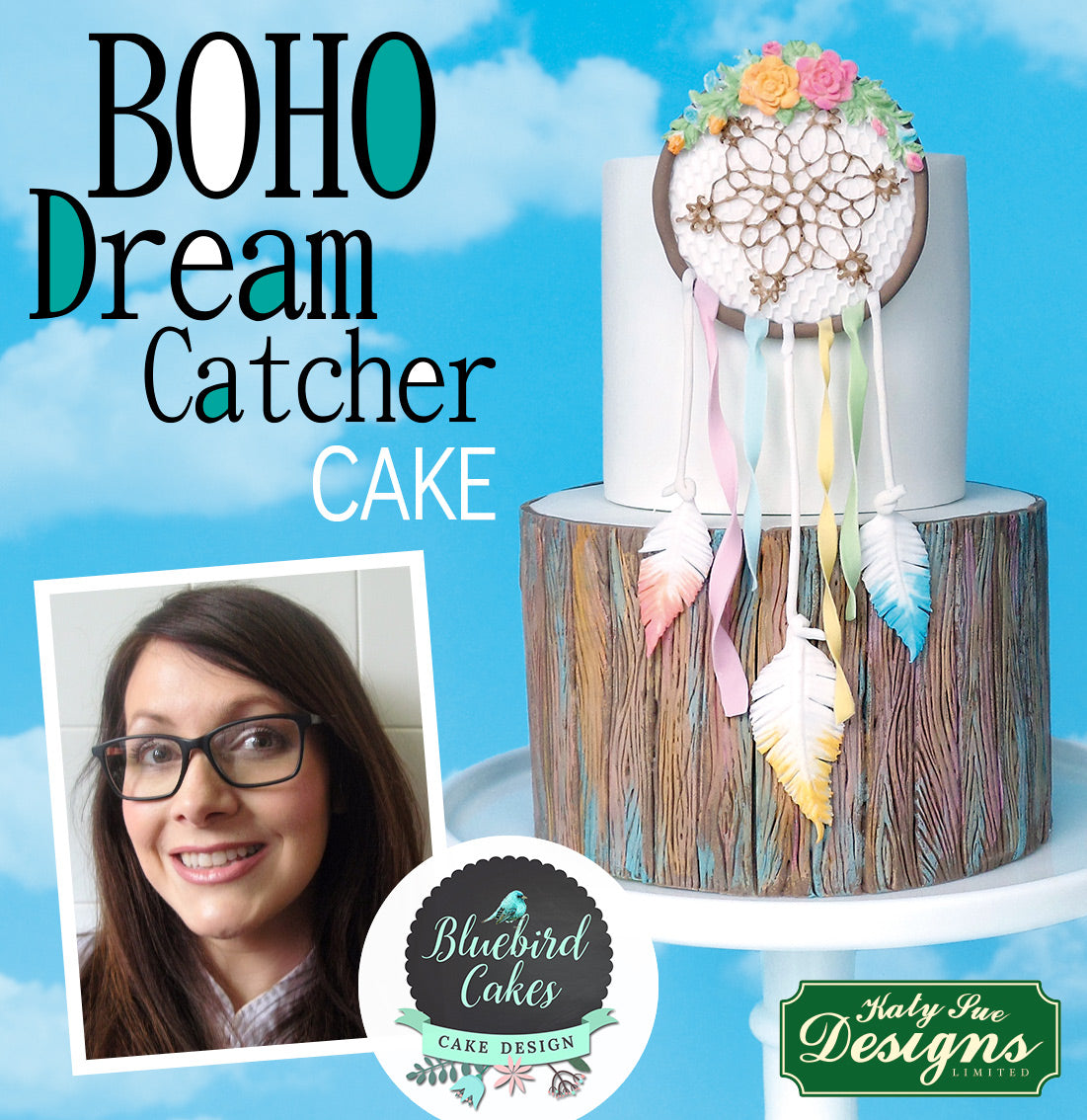 Boho Dream Catcher Cake by Zoe Smith from Bluebird Cakes