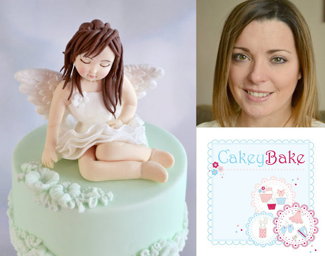 Angel Figure Cake Project by Cakey Bake