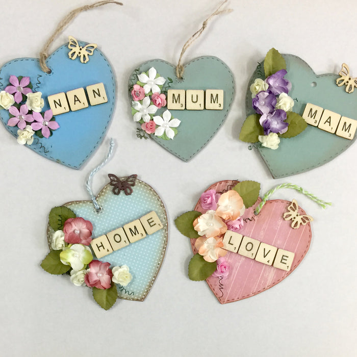 How to make Mother's Day hearts