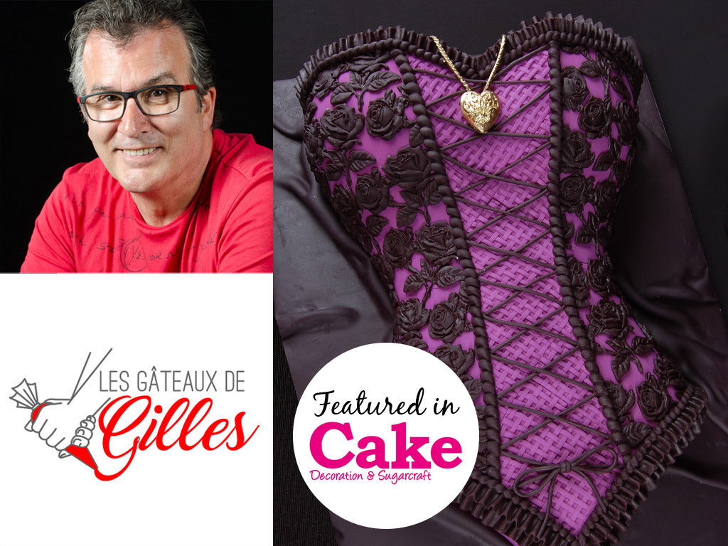 Corset Cake Featured in Cake Decoration & Sugarcraft Magazine
