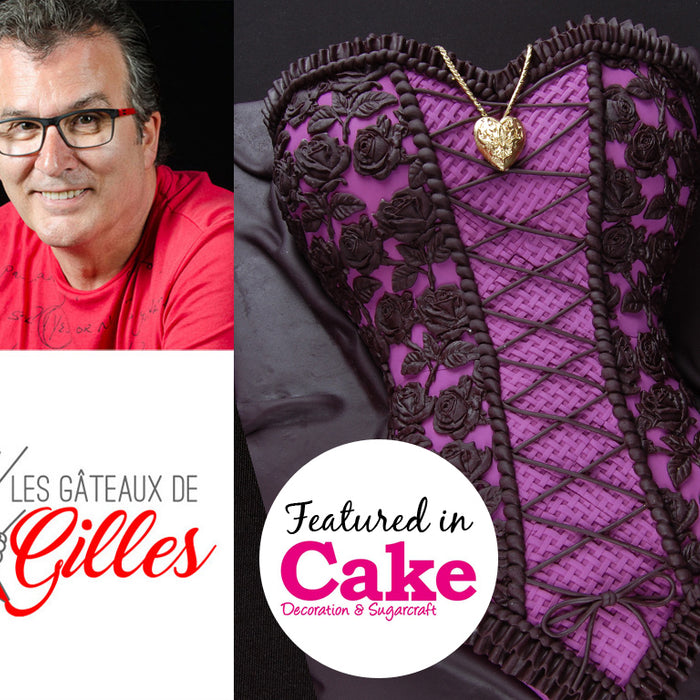 Corset Cake Featured in Cake Decoration & Sugarcraft Magazine